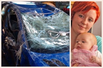 Hét percig volt halott a csecsemő