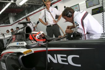 F1: Óramű pontossággal működött a Sauber