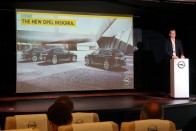 Frankfurt környékére szervezte az Opel a felfrissült Insignia bemutatóját
