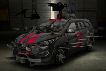 Zombivadász Hyundai: penge egy járgány!