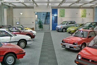 Karosszékből szétnézni a Honda-múzeumban