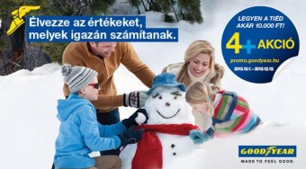 Goodyear abroncsvásár bónusszal (x)
