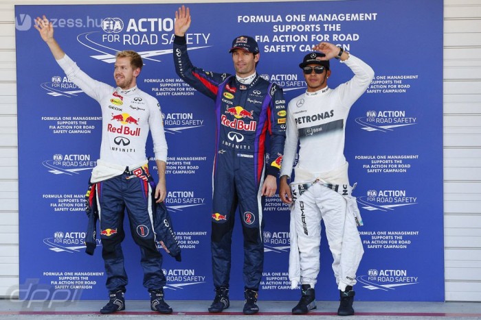F1: Webber még a pole-tól is elkenődött