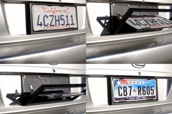 Pörög a rendszám, mint a filmekben