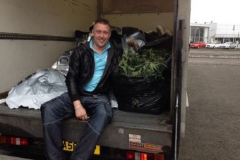 A bérelt furgonban felejtették a kábítószert