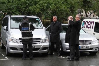 Elfelejtett parkolójegyet venni a first lady