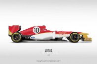 Lotus 49 festés - Az autó különböző verziói 1967-70 között léptek pályára, és két VB címet hoztak a Lotus istállónak