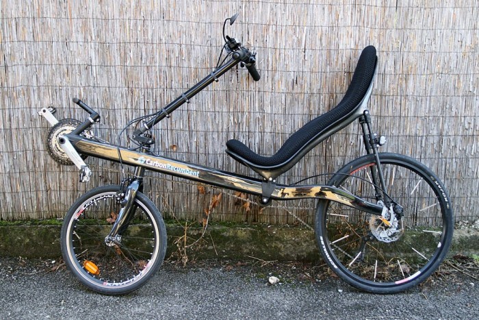 Így néz ki egy menő karbon rekumbens