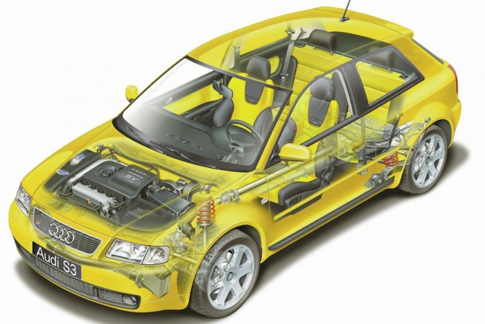 Top 10: A legerősebb magyar autók 5 7. Audi S3, 210 LE. Nem, nem a mai S3-ról van szó, hanem az 1999. márciusában bemutatottról, amelynek összeszerelését az Audi a győri munkatársakra bízta. Gyorsulása a B 250-nel azonos, 6,8s százig, A négykerék-hajtású sportváltozat végsebessége 238 kilométer/óra
