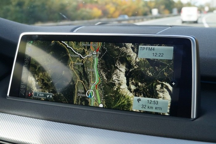 Műholdkép a naviban