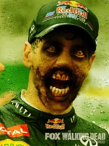 Ez beteg! – F1-pilóták rothadó hullaként 10 | Vezess Négy világbajnoki cím után az élőhalott Vettel most emberi húsra éhes, annyi biztos, hogy akad a közelében pár ízletes falat.