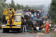 2008. szeptemberében Kínában ütközött és borult fel egy méhszállító teherautó. Itt három embert agyoncsíptek a méhek.