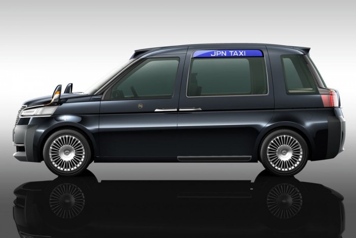 Japán taxi londoni mintára 7 | Vezess Rövid, magas, csupaüveg