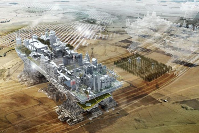 Lánctalpakon gurul a jövő városa 10