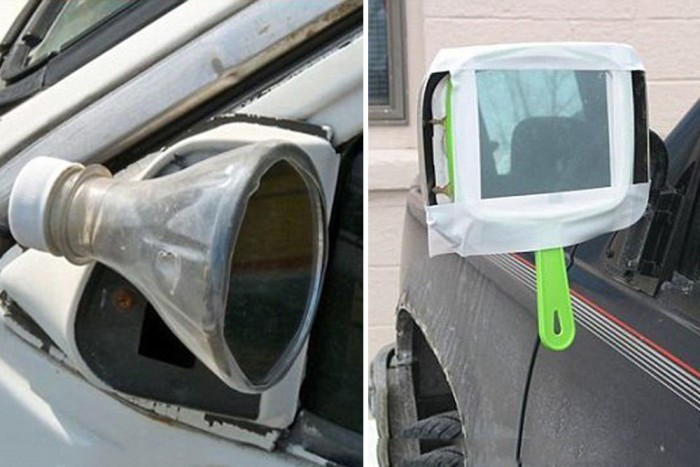 Speciális holttérfigyelő rendszer.