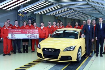 Félmillió magyar TT-t ünnepel az Audi