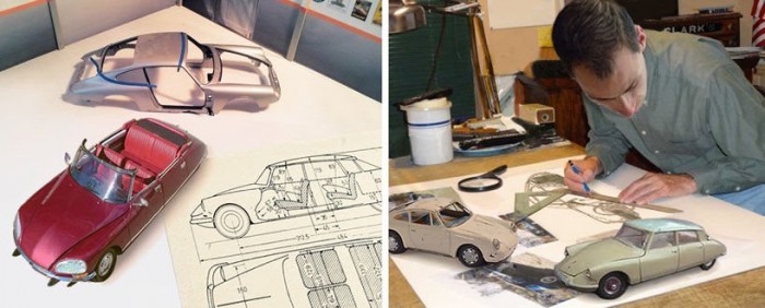 Itt születettek meg a 911DS kezdeti vázlatai, modelleket véle alapul.