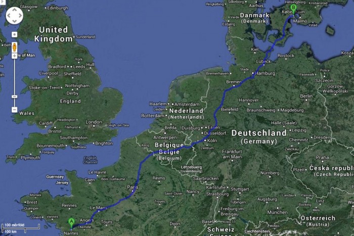 Három liter alatt fogyasztott a dízel Golf! 5 | Vezess A Google Maps 1603 km-re, illetve 15 óra 35 percre írja az A1-as autópályán lezavarható utazást.