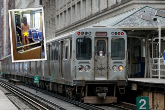 Meztelen nő szaladgált a metrón