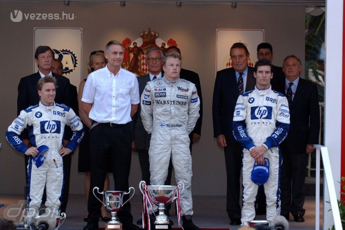 2005 - Monacói Nagydíj, az első dobogó, immár a Williams színeiben