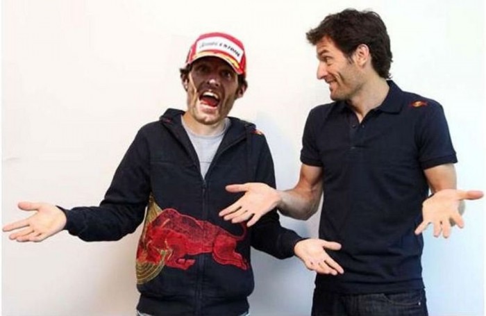 Mark Webber legfurább fotói 11 Meg ide is!
