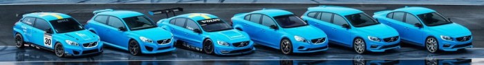 C30 Polestar Concept, S60 Polestar Concept, valamint ihletadóik és leszármazottaik a flaszteron