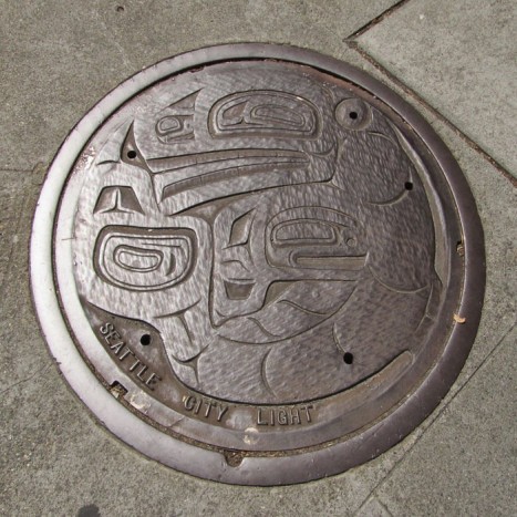 Csatornafedelek, művészi szintre emelve 18 | Vezess Seatlle - USA