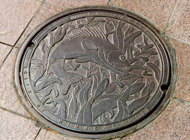 Csatornafedelek, művészi szintre emelve 15 | Vezess Minneapolis - USA