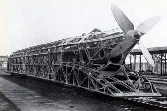 A leggyorsabb vonat, amit propeller hajtott