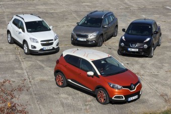 Összehasonlító teszt: kis városi terepjárók