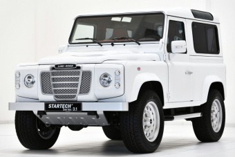 Defenderből épített retro-terepjáró