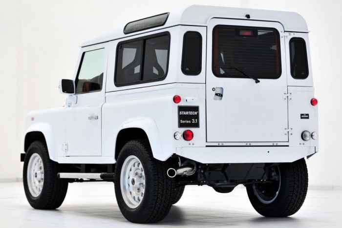 Defenderből épített retro-terepjáró 6