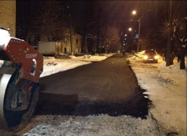 Hihetetlen útfelújítás, hóra húzzák az aszfaltot! 7 | Vezess Hihetetlen útfelújítás, hóra húzzák az aszfaltot! 7