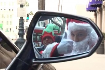 Karácsonyozás Lamborghinivel