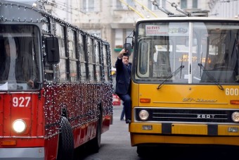 Nyolcvan éve közlekedik troli Budapesten