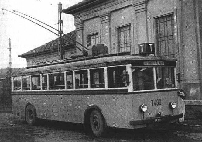 Az első Ganz trolik, melyek angol licenc alapján készültek 