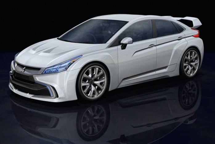 Dízel-hibridként térne vissza a Mitsubishi Lancer Evo? 3