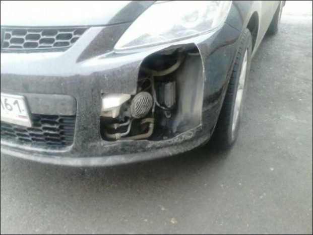 Aljas módon lopták el az autó lámpáit 6