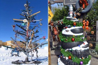 Karácsonyfák, amiket nem vinnél be a házba