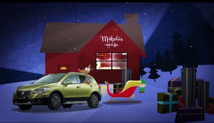 A Suzukinál így néz ki az üdvözlőlap