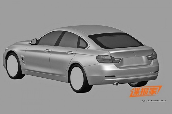 Négyajtós kupé készül a BMW 4-ből 6