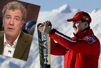 Schumacher agysérülésével viccelődik a tévésztár
