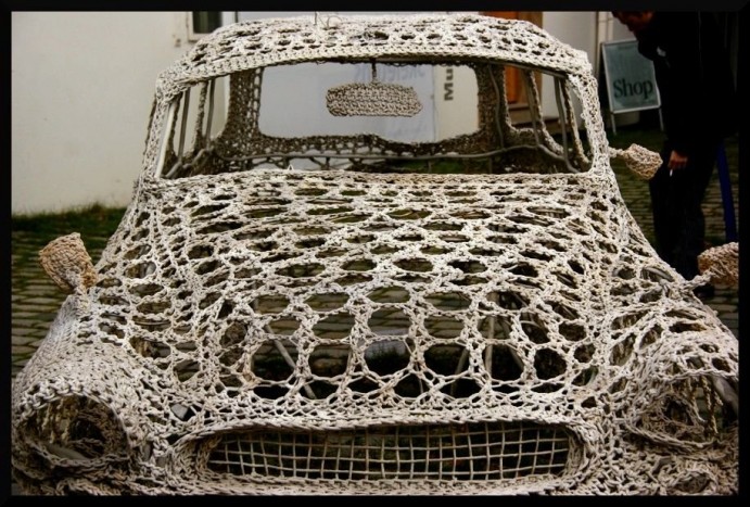 Horgolt, 1967 körüli kombi Octavia (javítsatok ki ha tévedek) Prágában.