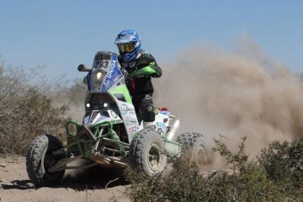 Szakadékba zuhant a magyar quados a Dakaron