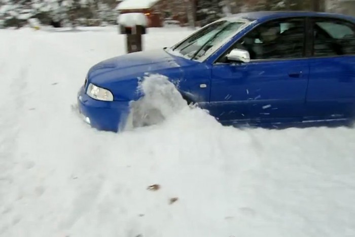500 lóerős hótoló, Audi módra
