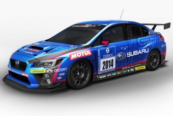A Nürburgringen a Subaru WRX STI