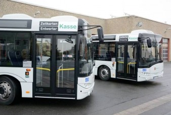 Laminált padlós buszok Németországnak