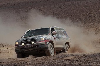 Betemette a por a magyarokat a Dakaron