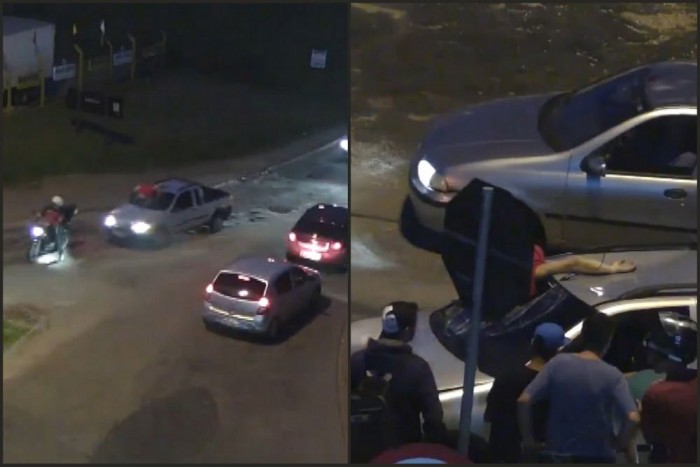 Szélvédőből kiálló hullával vezetett (+18)