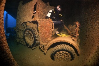 73 éve pihen a tengerfenéken több tucat jármű